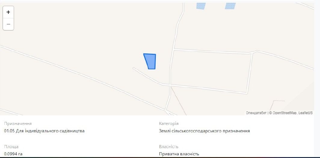 Продаж земельної ділянки, Мацошин