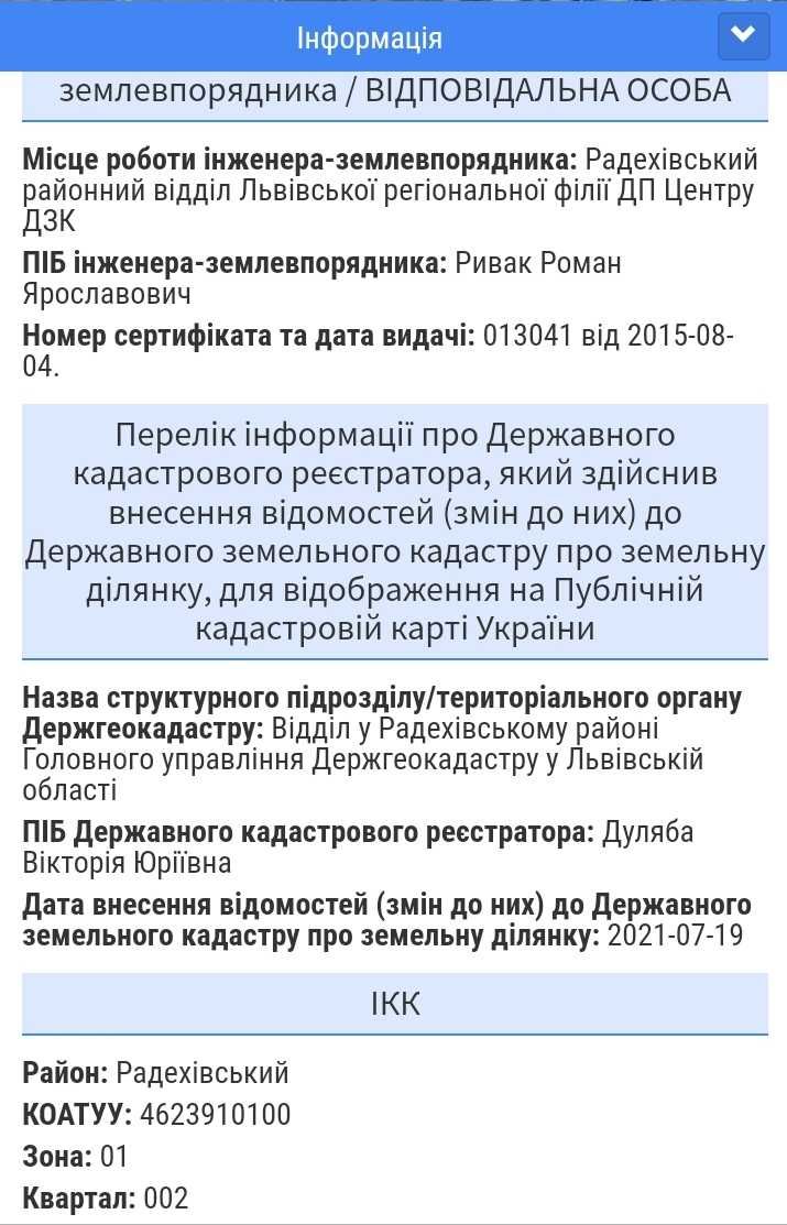 Земельні ділянки Радехів, 4623910100:01:002:0460 фото 3