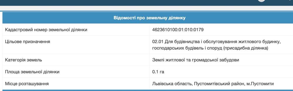 Земля під інд. будівництво Пустомити, 4623610100:01:010:0179 фото 3