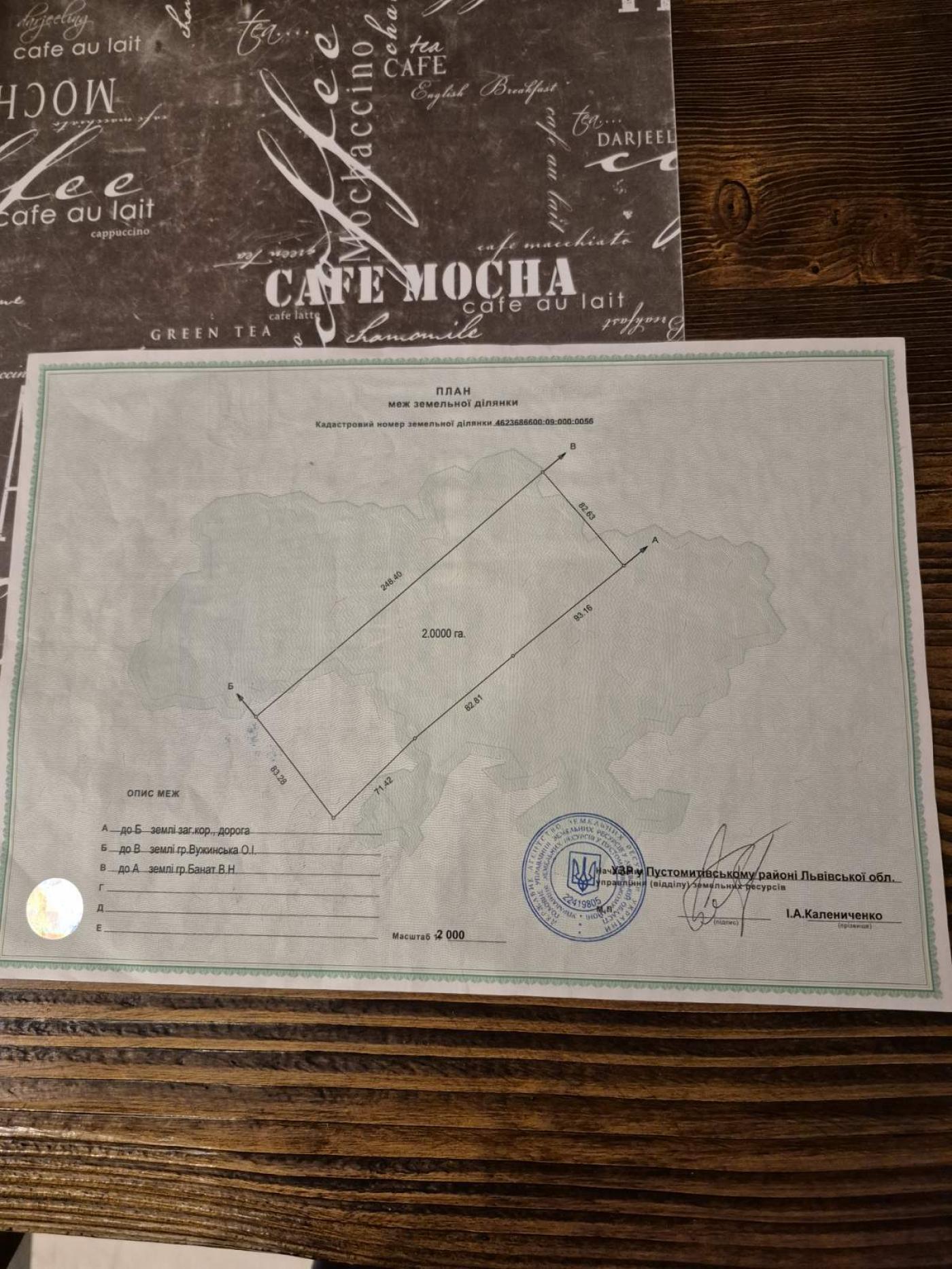 Продаж земельної ділянки, Малечковичі