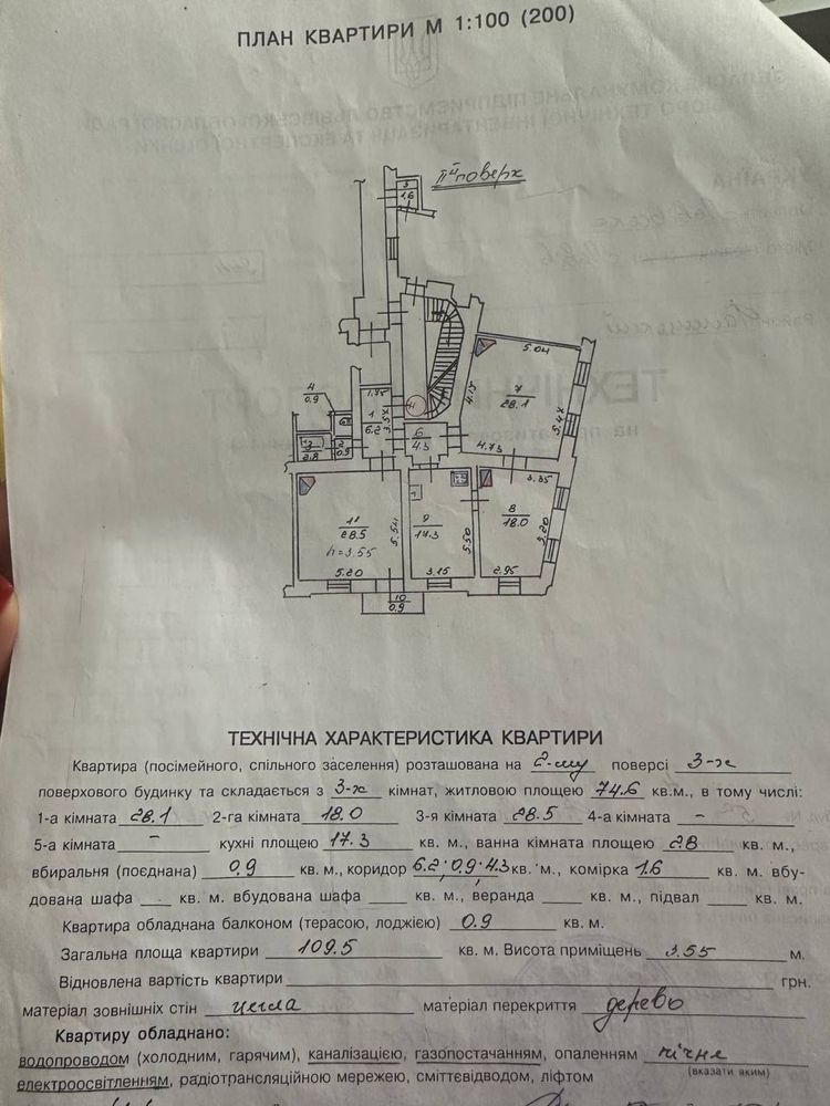 Продаж квартири, Львів, вул. Вітовського Дмитра