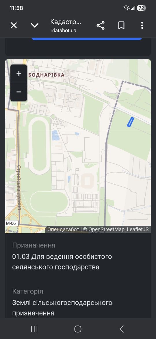 Продаж земельної ділянки, Зубра