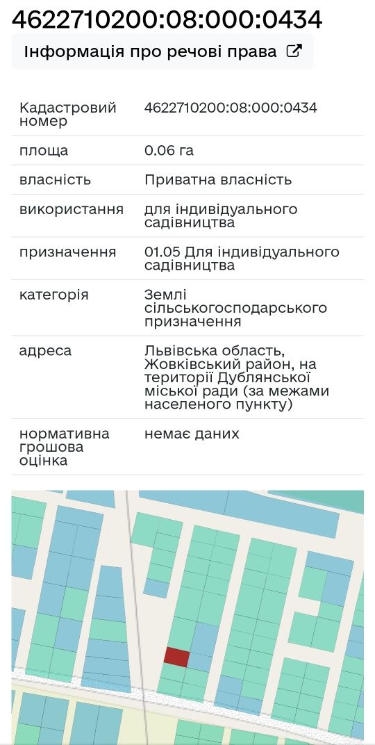 Земельні ділянки Ситихів, 4622710200:08:000:0434 фото 2