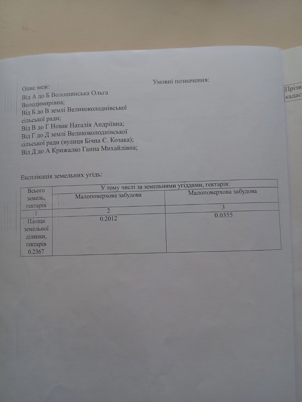 Земельні ділянки Велике Колодно, Козака, 36 фото 3
