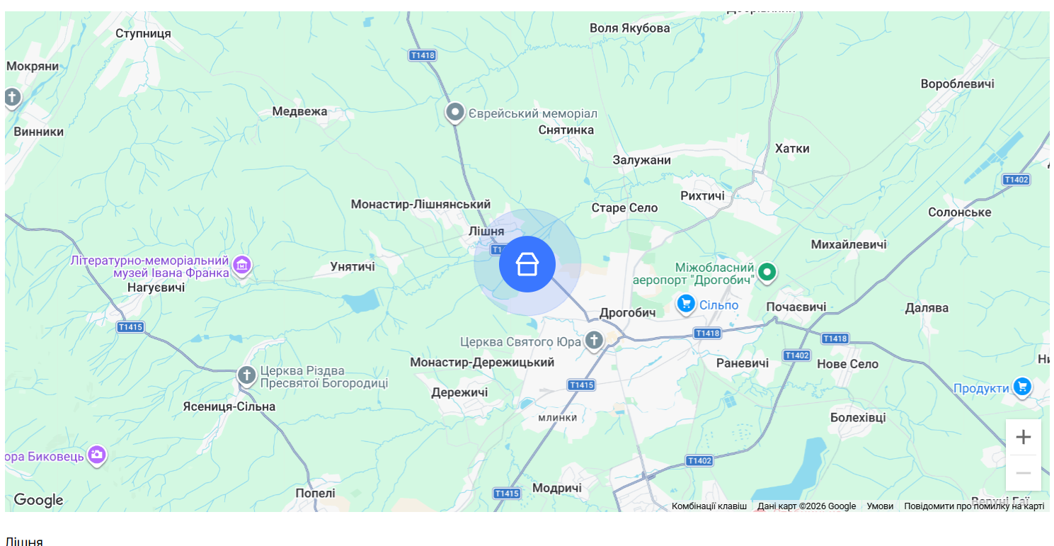 Оренда комерційного приміщення, Лішня, вул. Дрогобицька